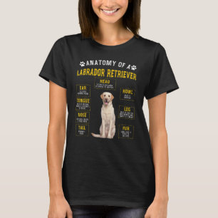 Anatomie Labrador Retriever for Women Men T-Shirt