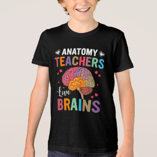 Anatomie Lehrer Liebe Gehirne Tri-Blend Shirt