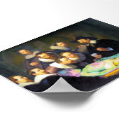 Anatomie Lektion mit horizontaler Alien Poster (Ecke)