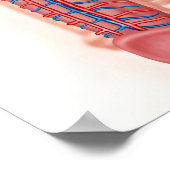 Anatomie männlicher Fortpflanzungsorgane Poster (Ecke)