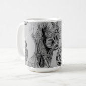 Anatomie Medizinische Tasse (Vorderseite Links)