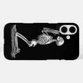 Anatomie Skeleton Illustration Black Case-Mate iPhone Hülle (Rückseite (Horizontal))