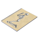 Anatomie Skeleton Illustration Notizblock (Linke Seite)
