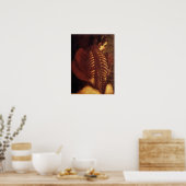 Anatomie/Skelett des hinteren weiblichen Posters Poster (Küche)