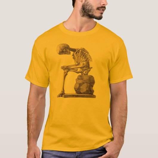 Anatomie-Skelett T-Shirt (Vorderseite)