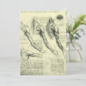 Anatomie von Leonardo da Vinci (Stehend Vorderseite)