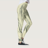 Anatomie von Leonardo da Vinci Leggings (Rechts)