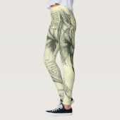 Anatomie von Leonardo da Vinci Leggings (Links)