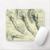 Anatomie von Leonardo da Vinci Mousepad (Mit Mouse)