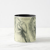 Anatomie von Leonardo da Vinci Tasse (Zentrum)