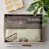 Anatomie von Musikreihen - Design 3 Seidenpapier (Geschenk)