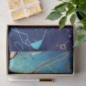 Anatomie von Musikreihen - Design 6 Seidenpapier (Geschenk)