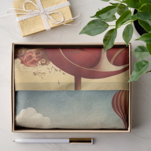 Anatomie von Musikreihen - Design 9 Seidenpapier (Geschenk)