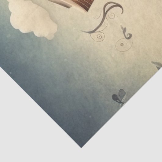 Anatomie von Musikreihen - Design 9 Seidenpapier (Ausschnitt)