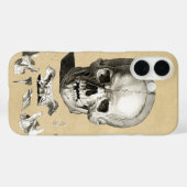 Anatomie von Schädel und Knochen Case-Mate iPhone Hülle (Rückseite (Horizontal))