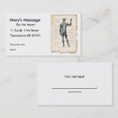 Anatomie vorhergehend terminkarte (Vorne/Hinten)