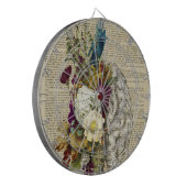 Anatomieplakat für das Blumengehirn Dartscheibe (Vorderseite Links)