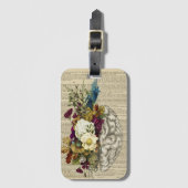 Anatomieplakat für das Blumengehirn Gepäckanhänger (Vorderseite Vertikal)