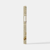 Anatomieplakat für das Blumengehirn iPhone Hülle (Rechte Seite)