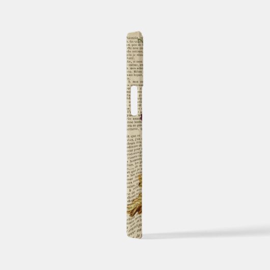 Anatomieplakat für das Blumengehirn iPhone Hülle (Rechte Seite)