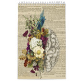 Anatomieplakat für das Blumengehirn Kalender (Titelbild)