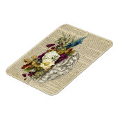 Anatomieplakat für das Blumengehirn Magnet (Linke Seite)