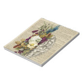 Anatomieplakat für das Blumengehirn Notizblock (Rotiert)