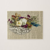 Anatomieplakat für das Blumengehirn Puzzle (Horizontal)