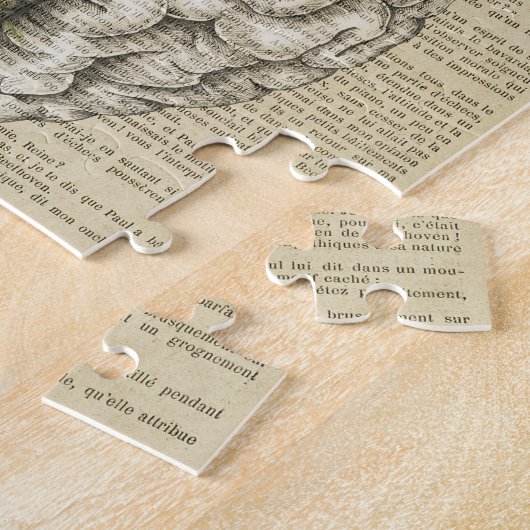 Anatomieplakat für das Blumengehirn Puzzle (Seite)