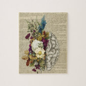 Anatomieplakat für das Blumengehirn Puzzle (Vertikal)