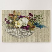 Anatomieplakat für das Blumengehirn Puzzle (Horizontal)