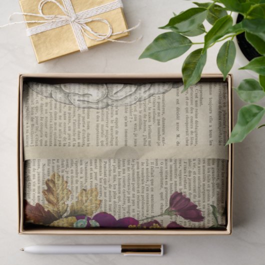 Anatomieplakat für das Blumengehirn Seidenpapier (Geschenk)