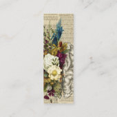 Anatomieplakat für das Blumengehirn Telefonnummerkarte (Rückseite)