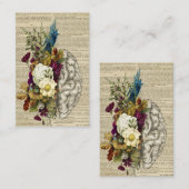 Anatomieplakat für das Blumengehirn Visitenkarte (Vorne/Hinten)