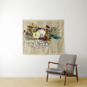 Anatomieplakat für das Blumengehirn Wandteppich (Beispiel (Horizontal))