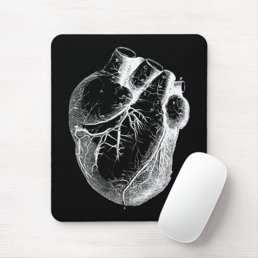 Anatomisch korrektes Herz Mousepad (Mit Mouse)