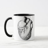 Anatomisch korrektes Herz Tasse (Links)