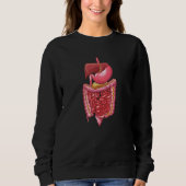 Anatomische Anatomie Anatomische Biologie Sweatshirt (Vorderseite)