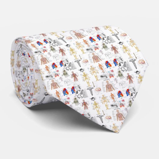 Anatomische Diagramme Krawatte (Gerollt)