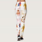 Anatomische Diagramme Leggings (Rückseite)