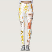 Anatomische Diagramme Leggings (Vorderseite)