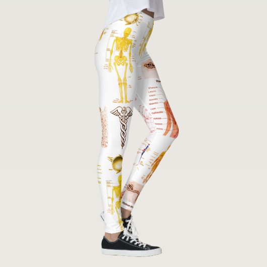 Anatomische Diagramme Leggings (Rechts)