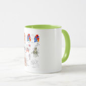 Anatomische Diagramme Tasse (VorderseiteRechts)