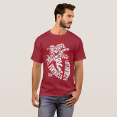 Anatomische Herzanatomie T-Shirt (Vorne ganz)