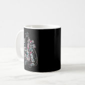 Anatomische Herzkrankheiten Teile der Herzkarte Kaffeetasse (Vorderseite Links)