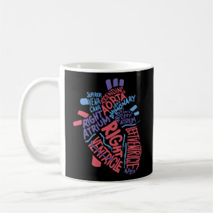 Anatomische Hu He Kardiology Medical Cardiac Nurse Kaffeetasse