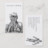 Anatomische Illustration Medical Sciences Visitenkarte (Vorne/Hinten)