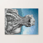 Anatomische Illustration Ozeansurrealismus Puzzle (Horizontal)