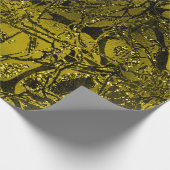 Anatomische Körpernatur Zelle Minze Senf Chartreus Geschenkpapier (Ecke)