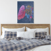 Anatomische Leinwand der Flora-Lunge (Insitu (Schlafzimmer))